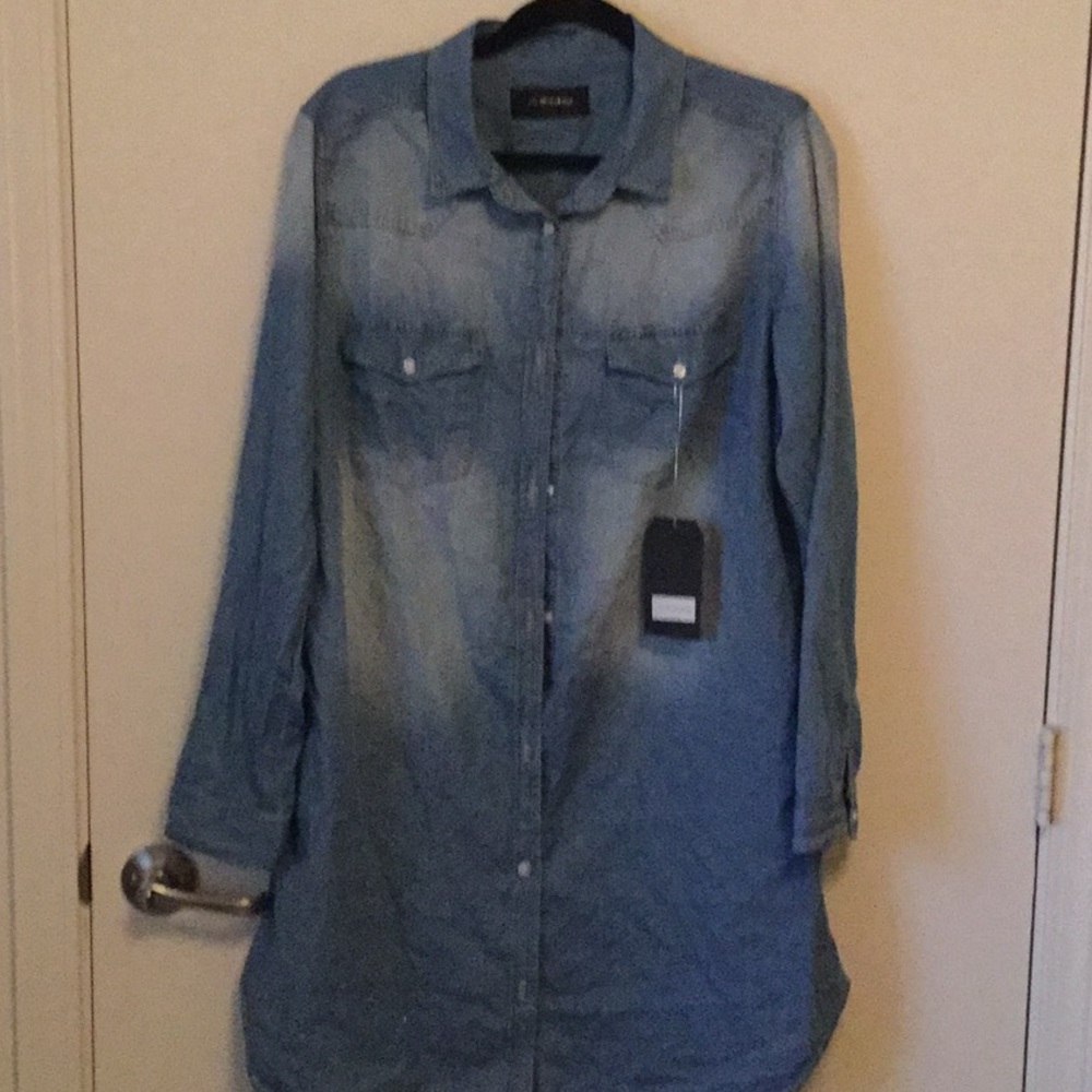 Plus Size Jean Dress